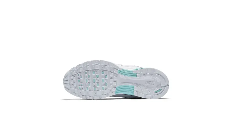 Nike P-6000 White Light Aqua (W) White/Metallic Silver-Light Aqua-Black (BV1021-104)