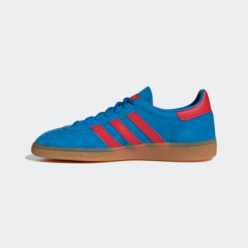 adidas Handball Spezial Bright Blue / Vivid Red / Gold Metallic (FX5675)
