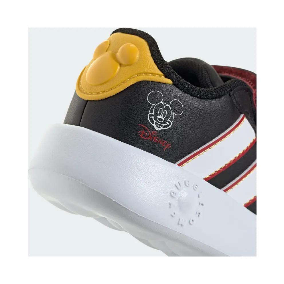 adidas X Disney Mickey Mouse Grand Court Shoes Kids “Core Black / Cloud White / Collegiate Red” (JQ8071)