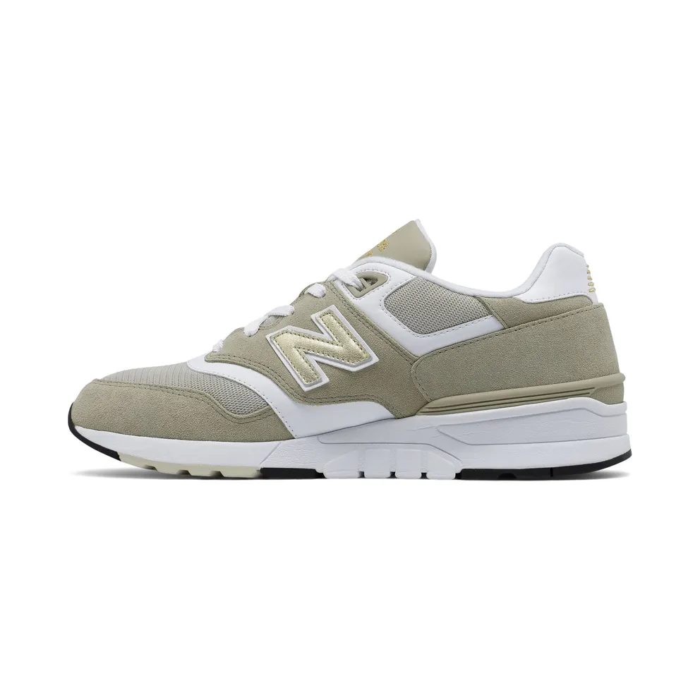New Balance 597 Classic Khaki/White-Gold Khaki/White-Gold (ML597RSA)