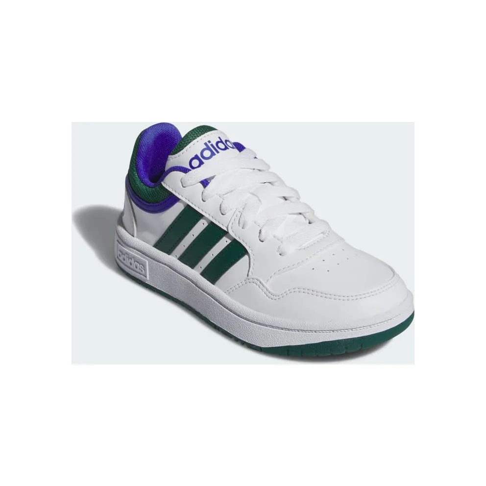 Adidas Hoops Cloud White / Collegiate Green / Lions Blue (IH8012)