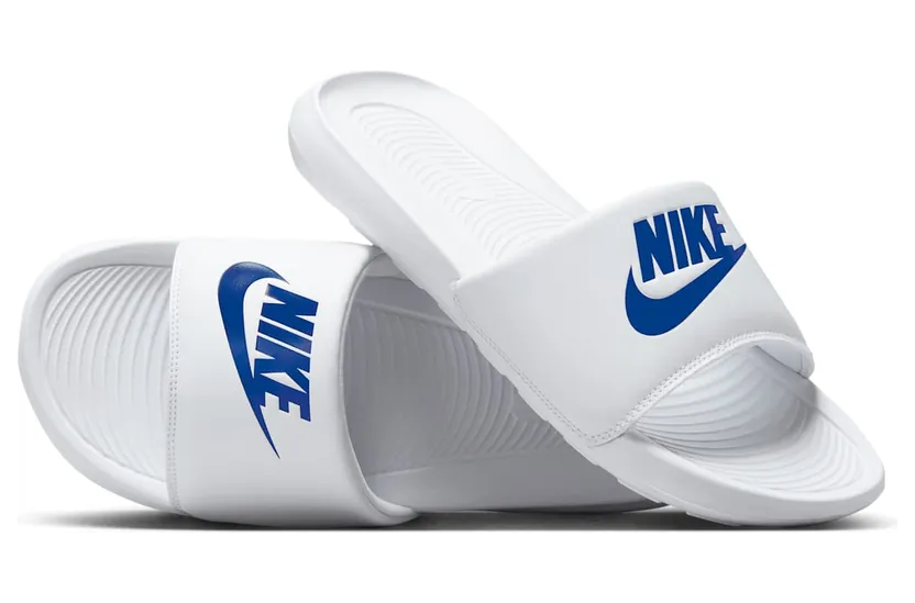 Nike Victori One Slipper voor heren Wit (CN9675-102)