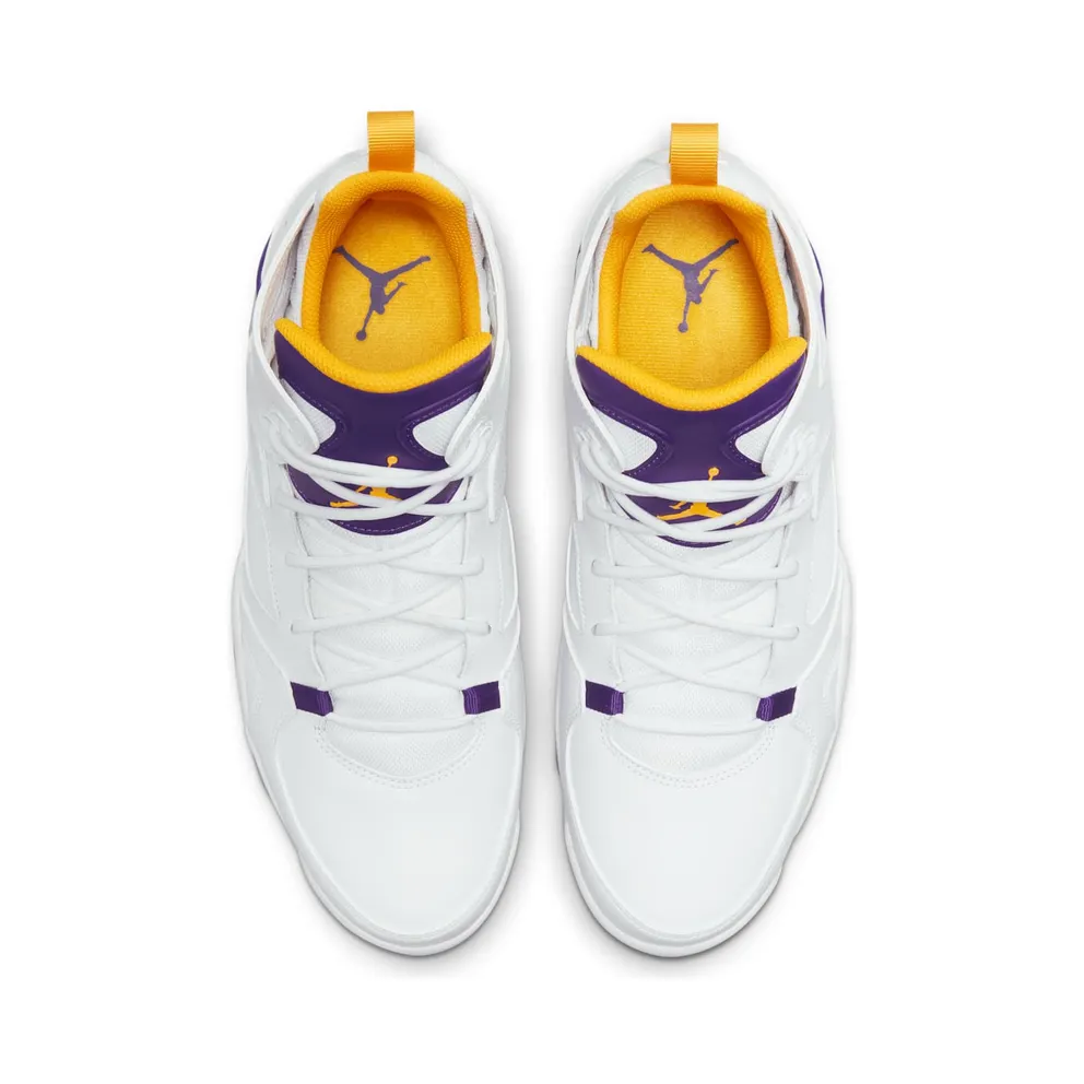 Jordan Flight Club 91 Lakers “White / Court Purple / University Gold” (DC7329-105)