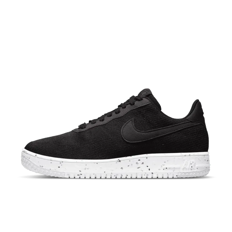 Nike Air Force 1 Low Crater Flyknit Black White (DC4831-003)