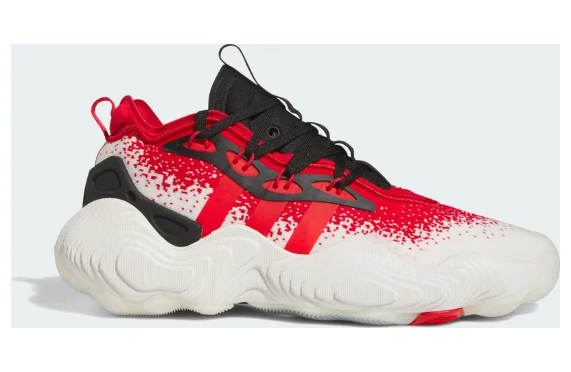 adidas Trae Young 3 Off White Vivid Red Black (IE2704)