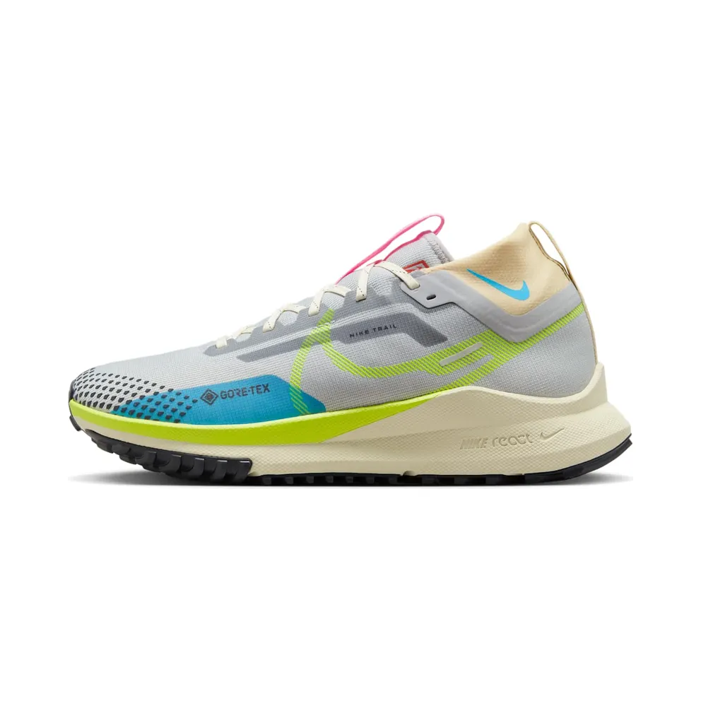 Nike React Pegasus Trail 4 Gore-Tex Wolf Grey Volt (DJ7926-002)