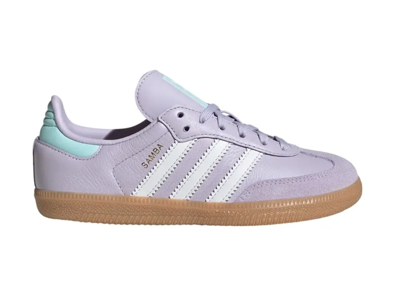 adidas Samba OG Silver Dawn Crystal White Semi Flash Aqua (IE8847)