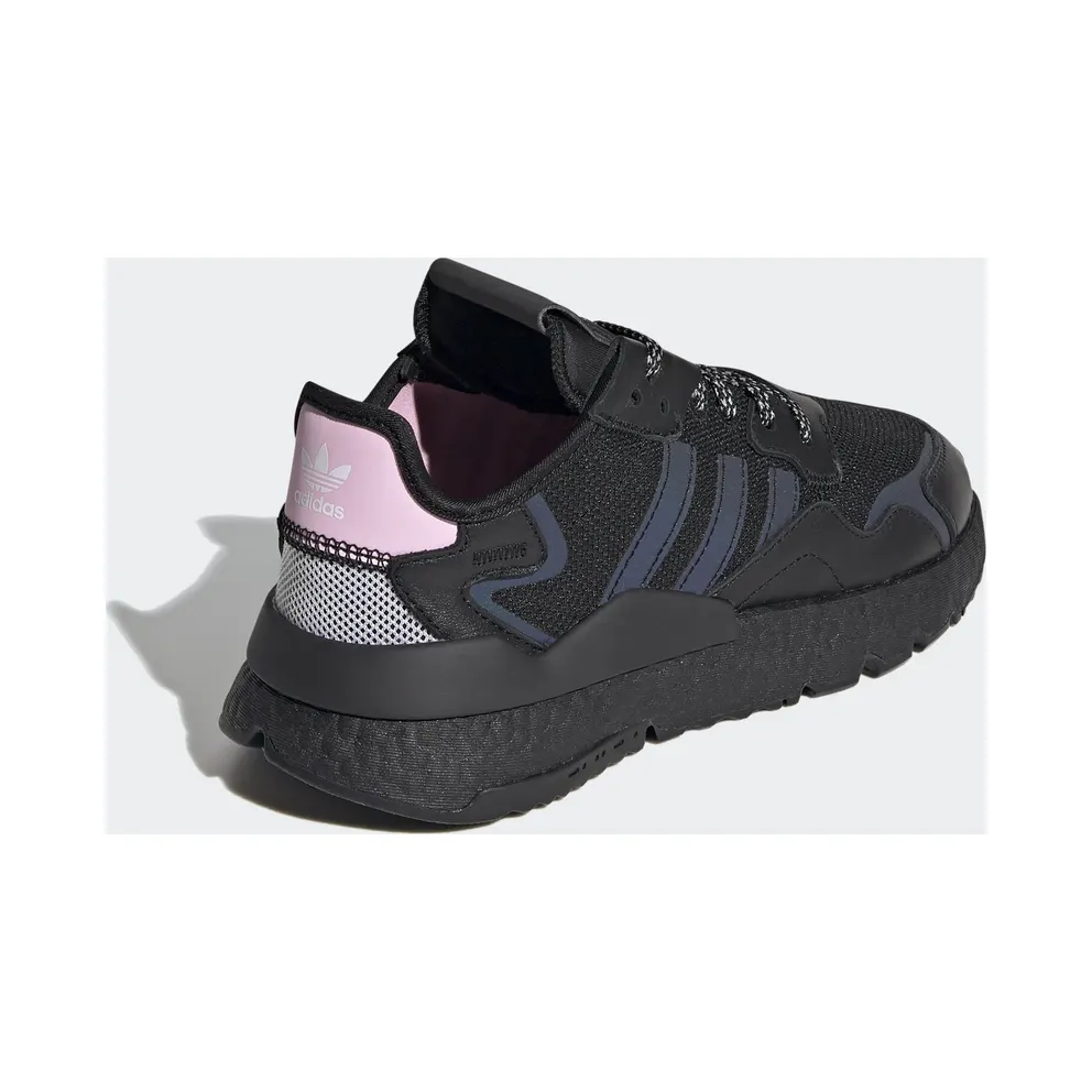 adidas Nite Jogger Core Black True Pink (W) Core Black/True Pink/Cloud White (EG7943)