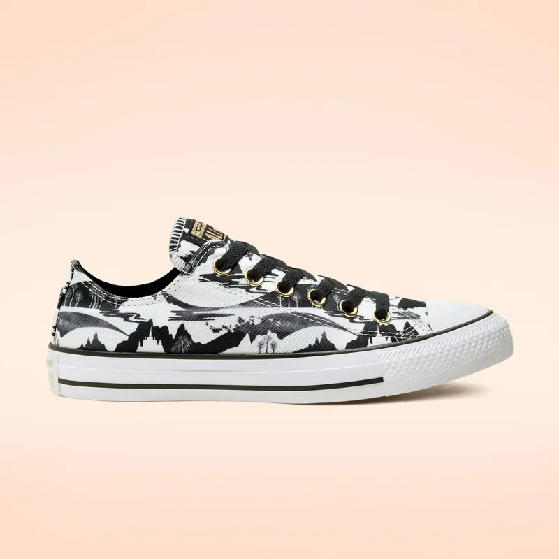 Converse Chuck Taylor All-Star Low Frozen 2 White Black White/Black-White (167360C)