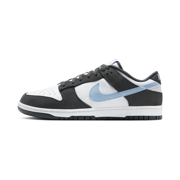 Nike Dunk Low “White / Anthracite / Light Armoury Blue” (IB3079-100)