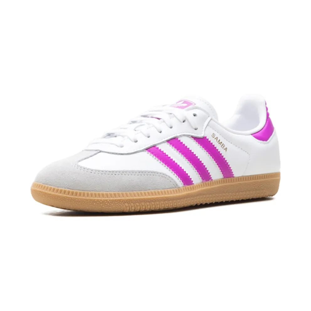 Adidas Samba OG GS “White Purple” (IH2873)