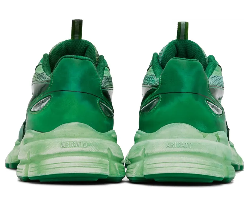 Axel Arigato SSENSE Exclusive Green Marathon Dip-Dye Sneakers (F0155017) (2)