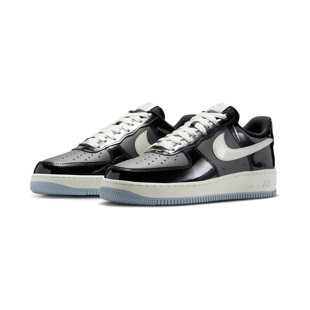 Nike Air Force 1 Low “Black Iron Grey Patent” (IB7676-001)