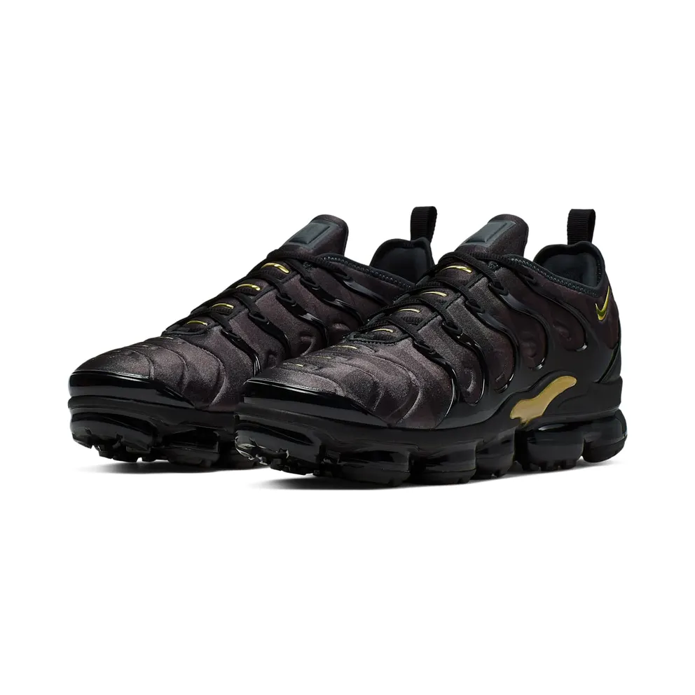 Nike Air VaporMax Plus Black Anthracite Metallic Gold Black/Anthracite-Club Gold-Metallic Gold (CQ4612-001)