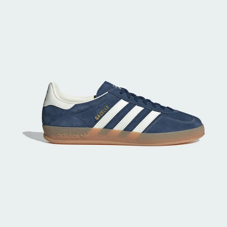 adidas Gazelle Indoor Night Indigo / Off White / Gold Metallic (JQ8393)