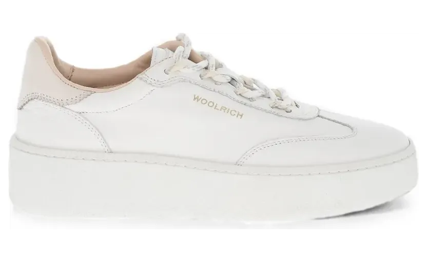Woolrich lace-up leather “White” (CMWFFO1520FRUWF095)