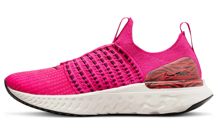 Nike React Phantom Run Flyknit 2 Pink Prime Zebra (DQ7649-600)