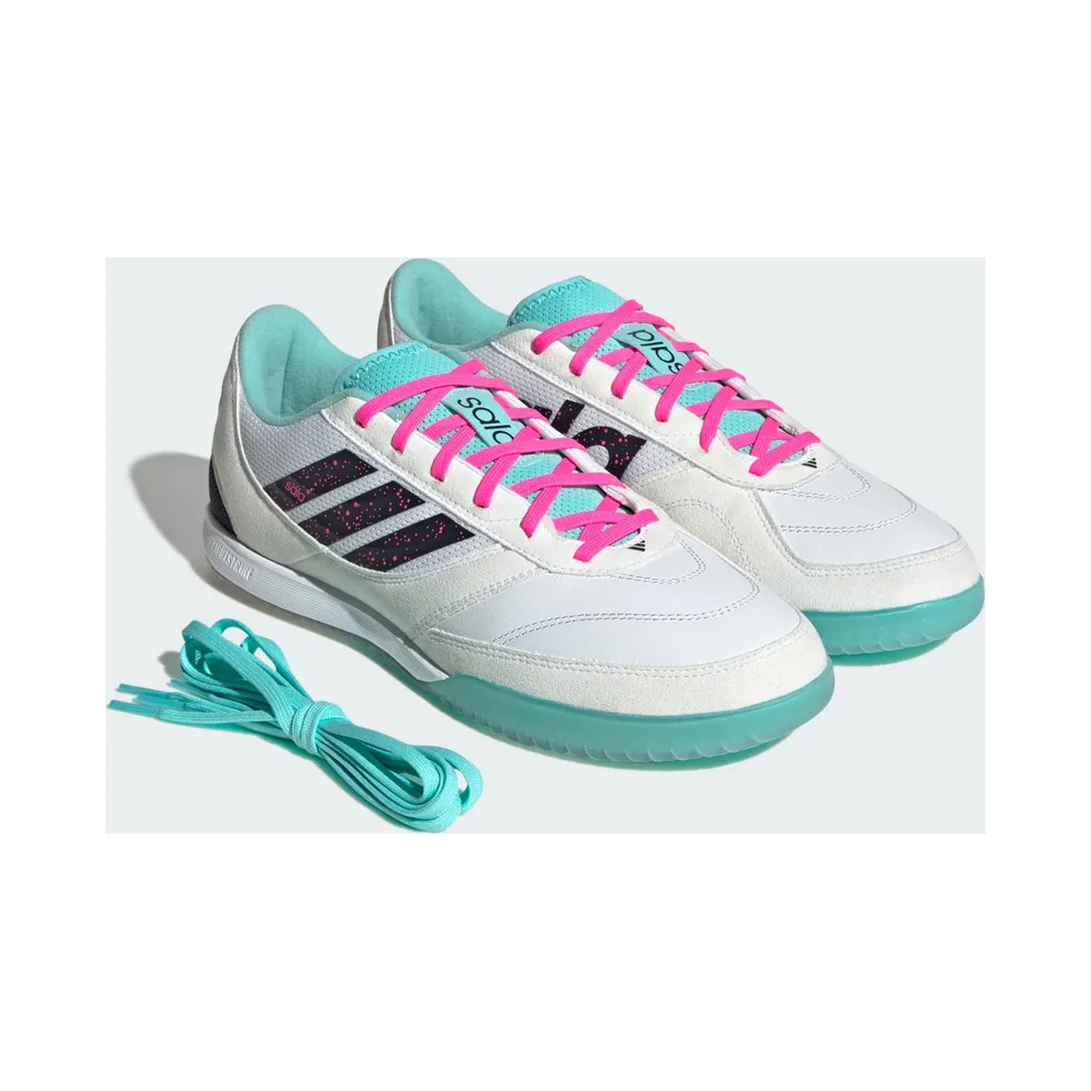 adidas Top Sala Competition 2 Indoor Cloud White Aurora Black Flash Aqua (JH6293)