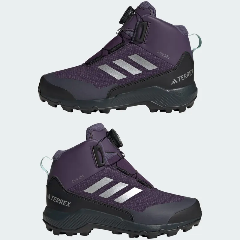 Adidas Terrex Winter Mid BOA RAIN.RDY Hiking Aurora Plum / Matte Silver / Core Black (JS2970)