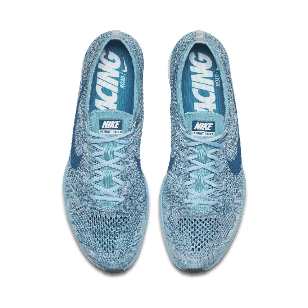 Nike Flyknit Racer Blueberry White/Legion Blue-Mica Blue (526628-102)