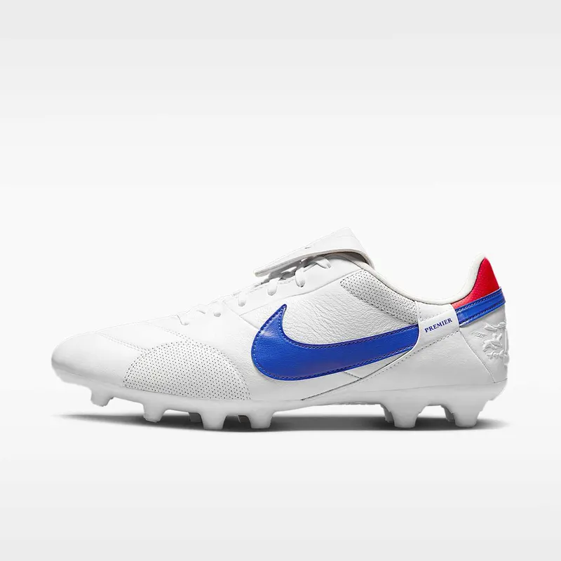 Nike Premier 3 FG White Royal Red (AT5889-146)