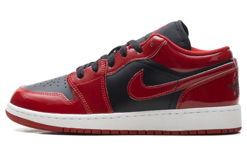 Air Jordan 1 Low SE GS “Patent Bred” (HV4396-006)