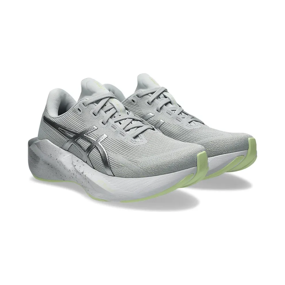 ASICS NOVABLAST 6 PLATINUM “Platinum / Glow Green” (1012C070-020)