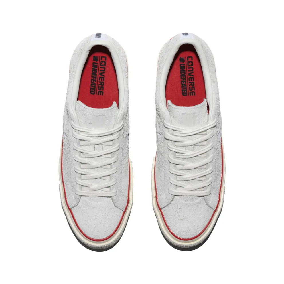 Converse One Star Ox Undefeated White Blanc De Blanc/High Risk Red (158893C)