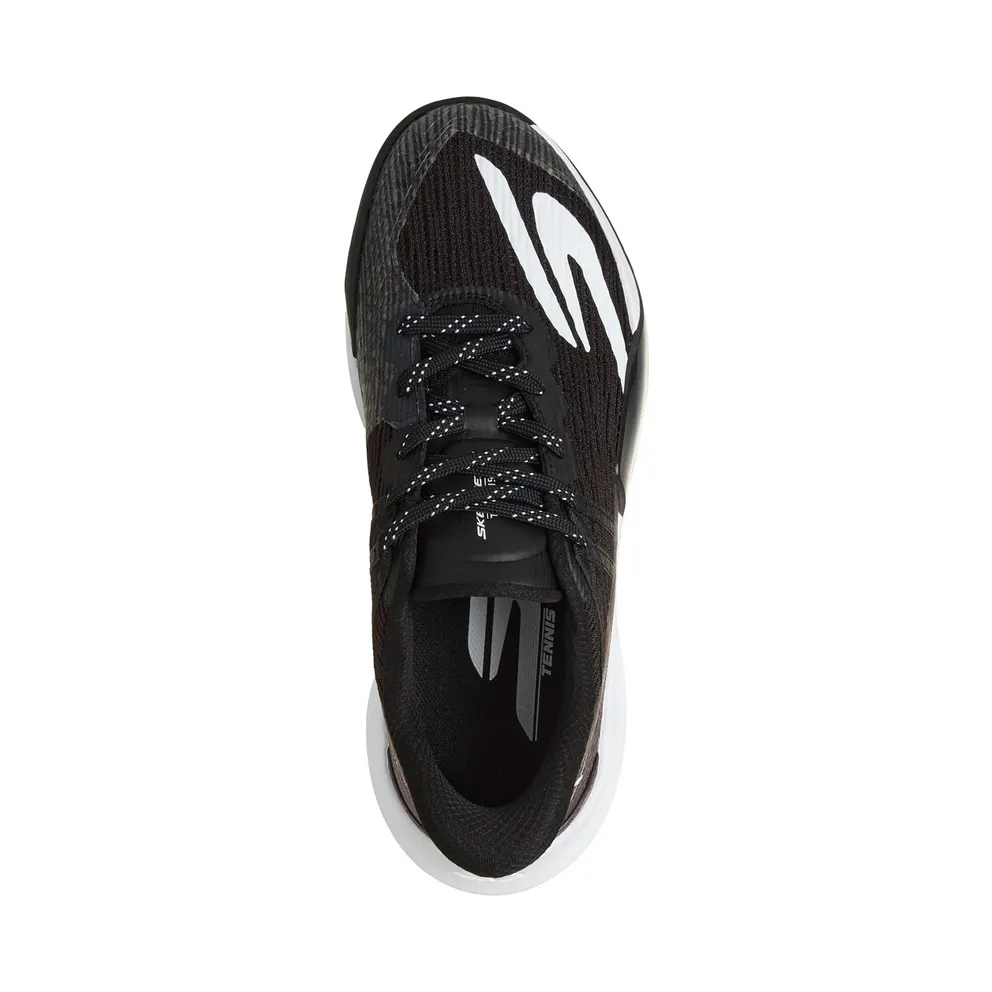 Skechers Slip-ins: Tennis Baseline Bully “Pickleball Sneaker Black” (172115BKMT)