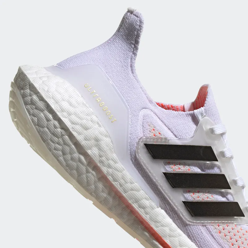 adidas Ultraboost 21 Tokyo Running Cloud White / Core Black / Solar Red (S23840)