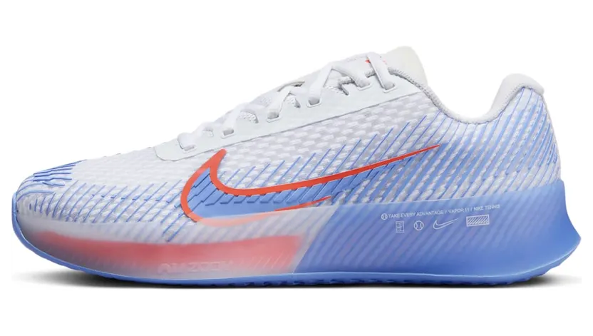 Nike Court Air Zoom Vapor 11 HC White Light Wild Mango Royal Pulse (DR6965-106)