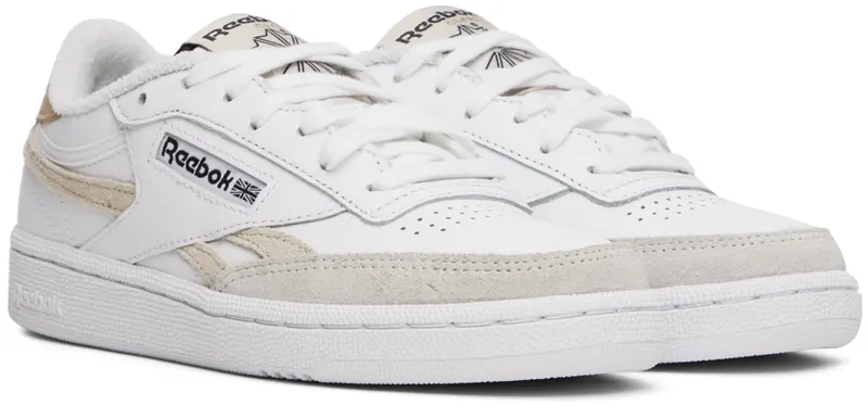 Reebok Club C Revenge Shoes Cloud White / Stucco / Pure Grey 8