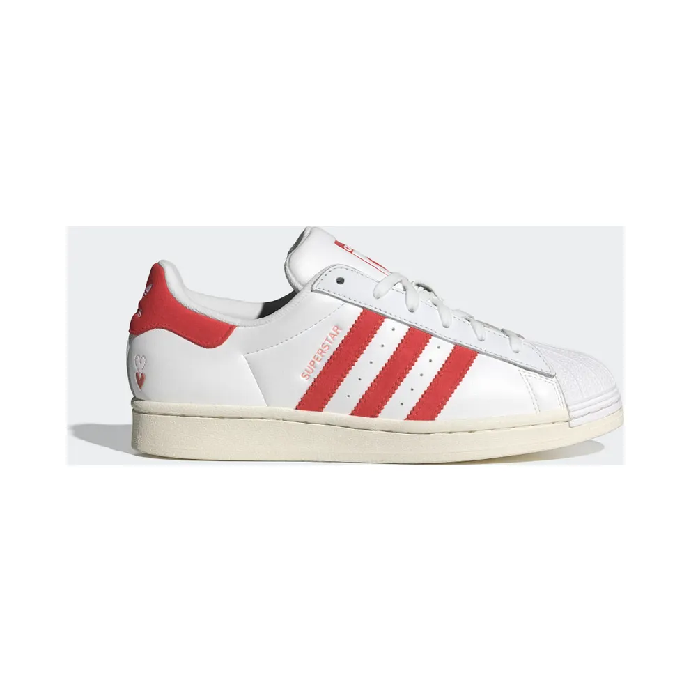 adidas Superstar Schuh Cloud White / Bright Red / Wonder Clay (IG5958)
