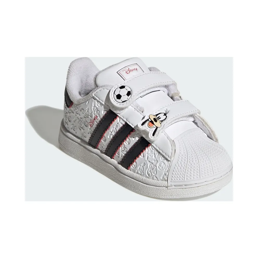 Adidas ADIDAS DISNEY SUPERSTAR II COMFORT CLOSURE Cloud White / Core Black / Red (IH1744)