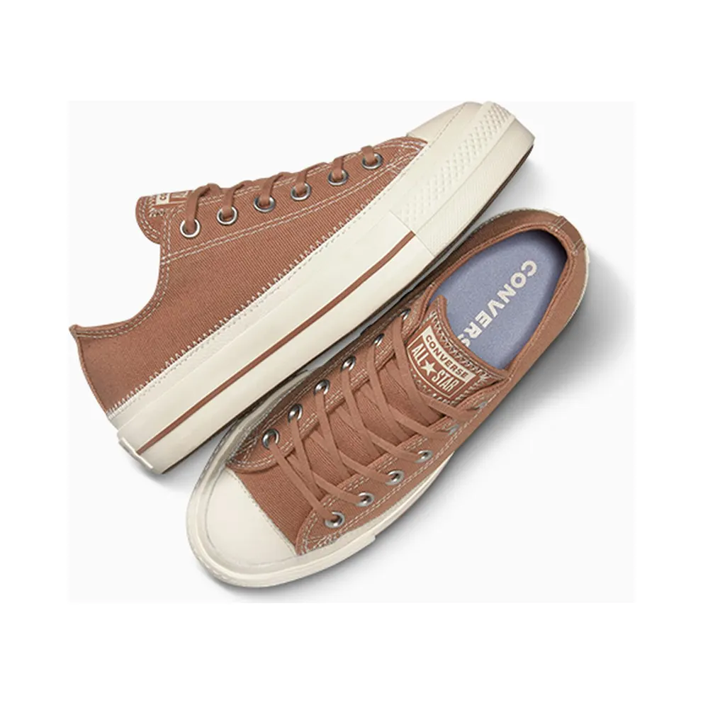 Converse Chuck Taylor All Star Lift Platform Mixed Material Clay Pot/egret/clay Pot