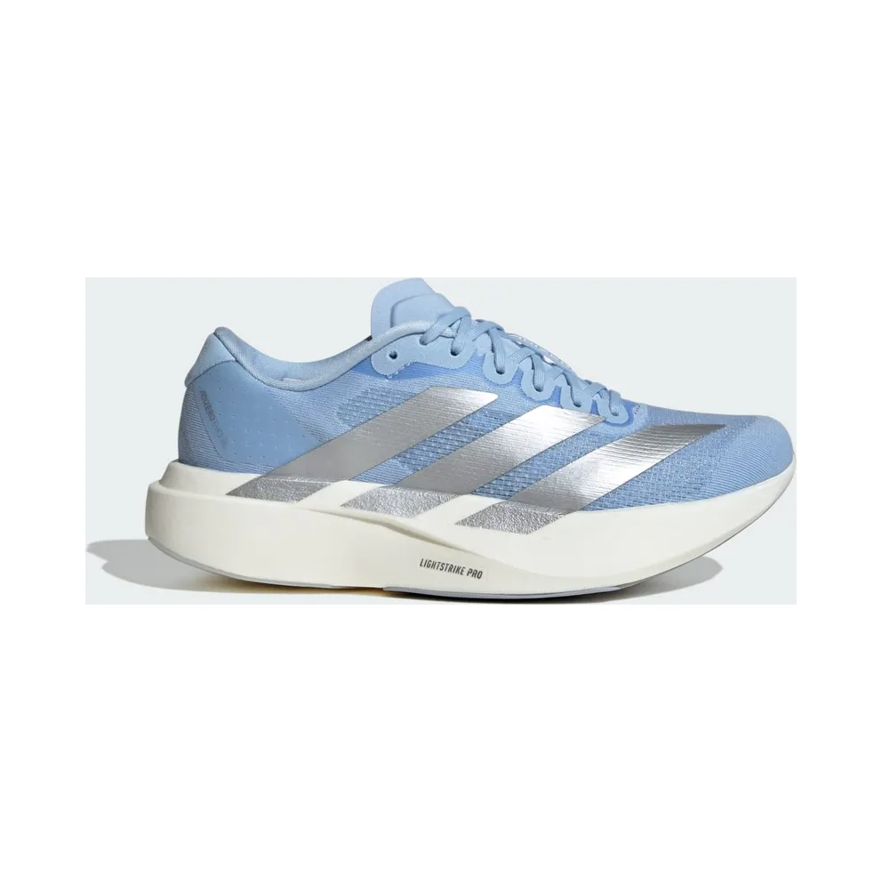 Adidas Adizero EVO SL Glow Blue / Silver Metallic / Cloud White (JS4453)