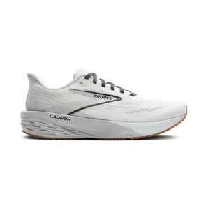 Brooks Launch 11 White Grey Black (120439-1B-135)