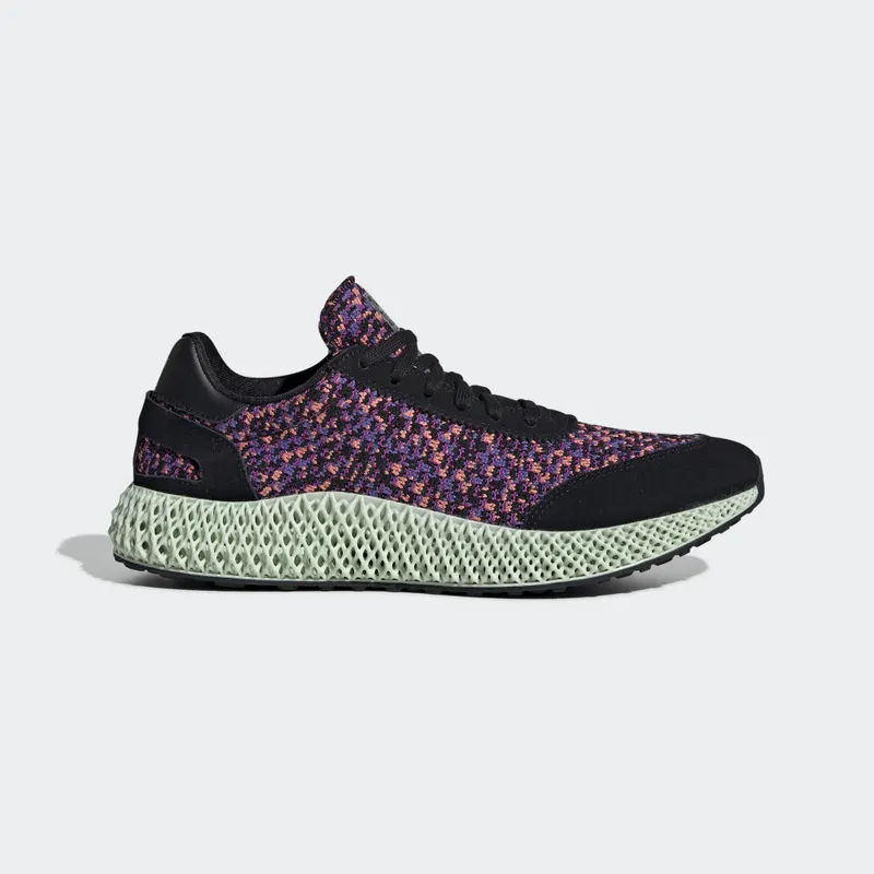 adidas I-4D Black Purple Core Black/Purple/Semi Coral (EF6636)