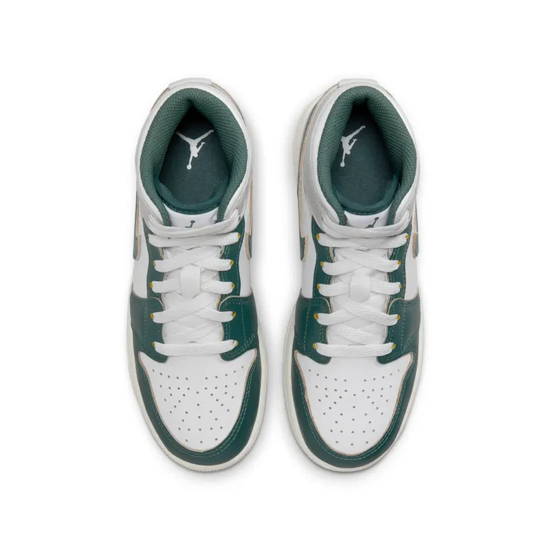 Jordan 1 Mid SE GS “Oxidized Green” (FQ8088-103)