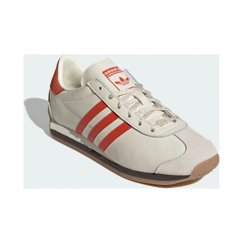 Adidas Country OG Cream White / Preloved Red / Dark Brown (JI0517)
