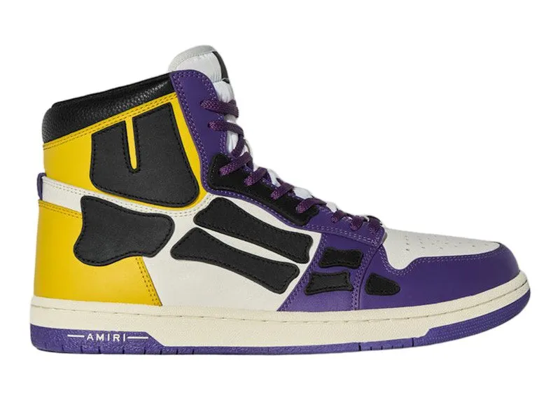 AMIRI Skel Top Hi Purple Gold Black White (PS22MFS002-511)
