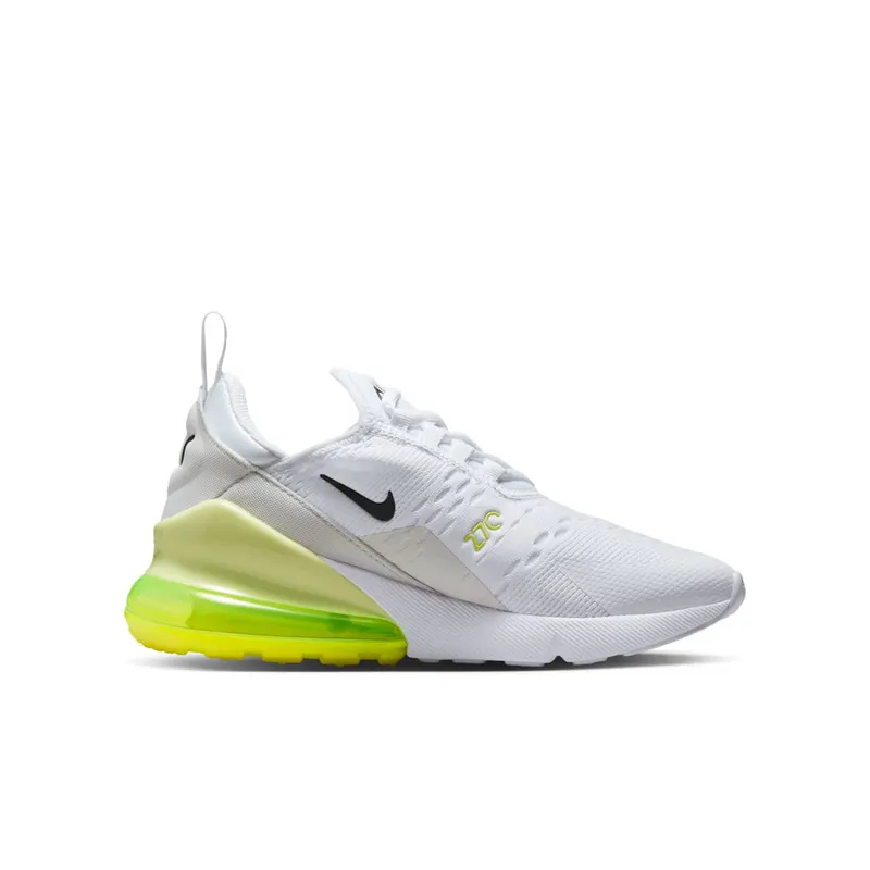 Nike Air Max 270 White Limelight Vast Grey Anthracite (943345-123)