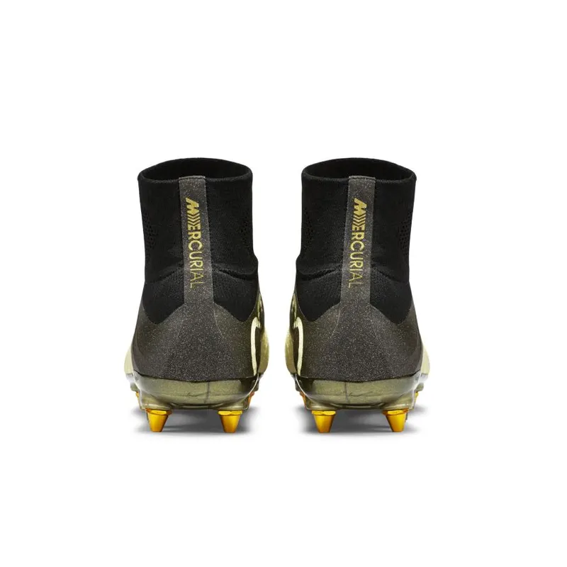 Nike Mercurial Superfly CR7 Cristiano Ronaldo Rare Gold Black/Metallic Gold Coin-Black (804076-090)