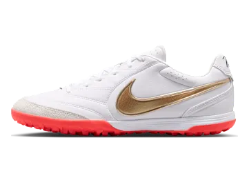 Nike Tiempo Ligera Pro Turf Low-Top “White/Bright Crimson/Blur” (IB4477-101)