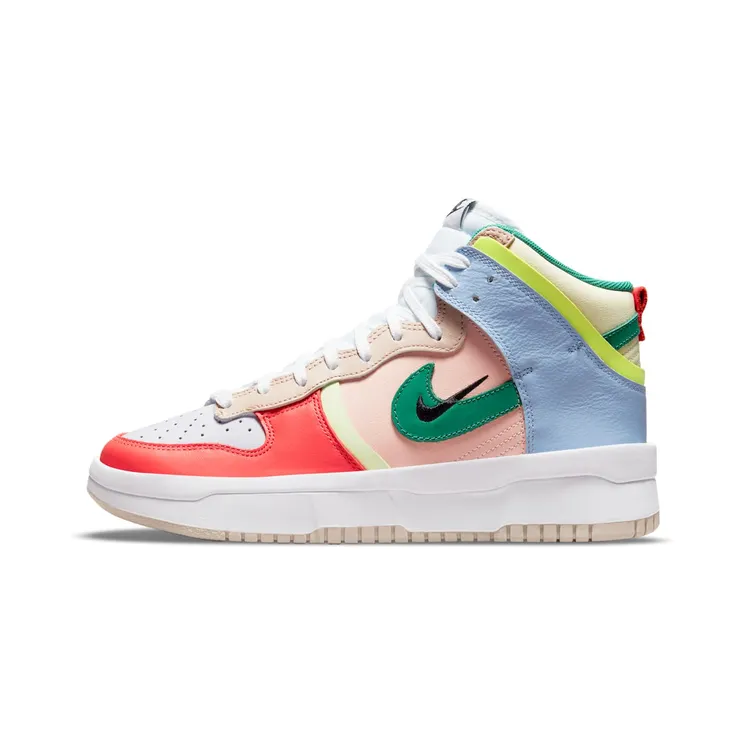 Nike Dunk High Rebel Cashmere (2021) – “Cashmere / Green Noise / Pale Coral / White” (DH3718-700)