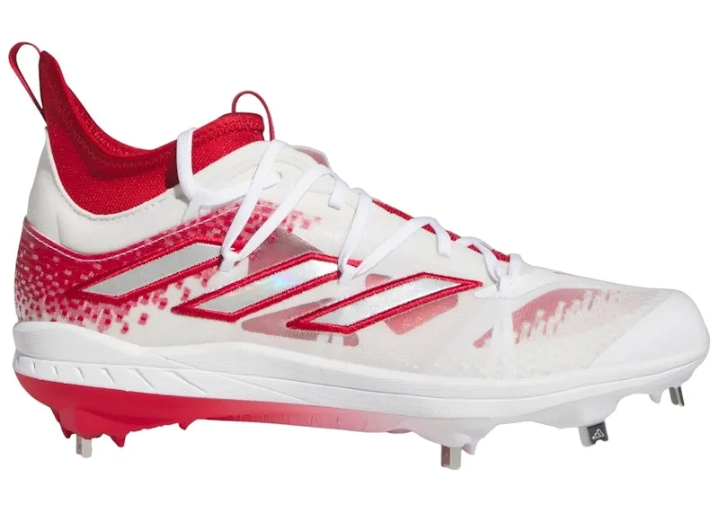 adidas Adizero Afterburner 9 NWV Team Power Red Silver Metallic Cloud White (IF9942)