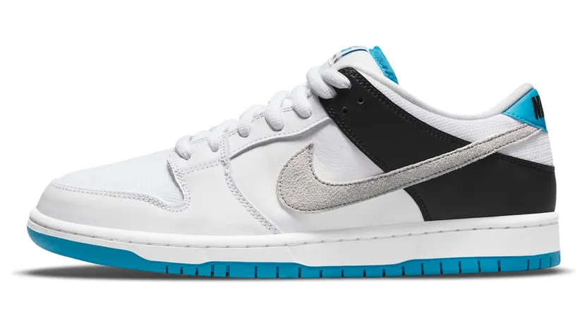Nike SB Dunk Low Laser Blue – “White / Black / Laser Blue” (BQ6817-101)