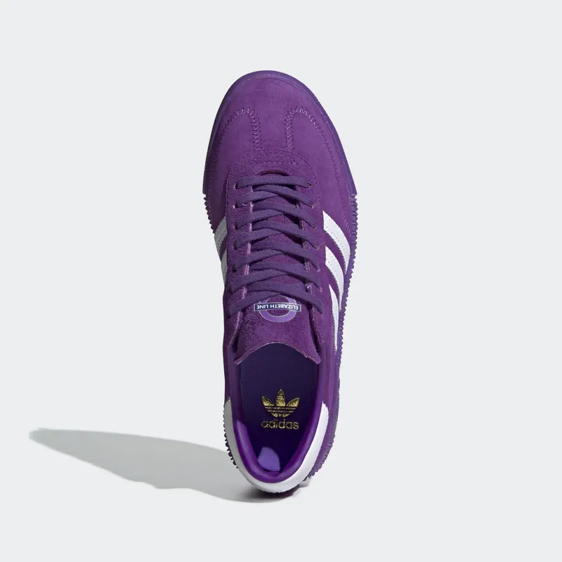 adidas Samba Rose TfL Elizabeth Line (W) Collegiate Purple/Footwear White/Gold Metallic (EE7275)