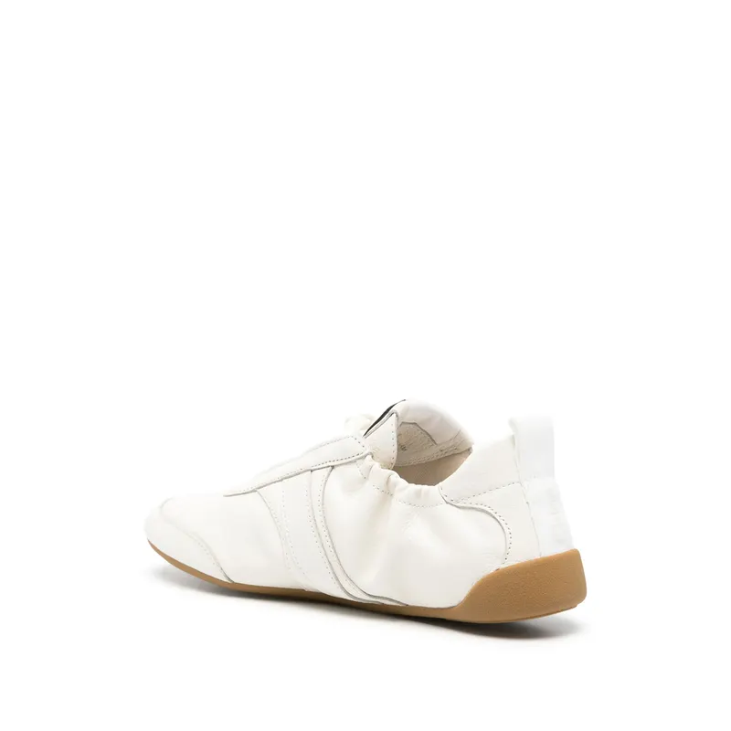 Chloé Kick Logo-print Lace-up “Neutrals” (26A15RYJ 122)
