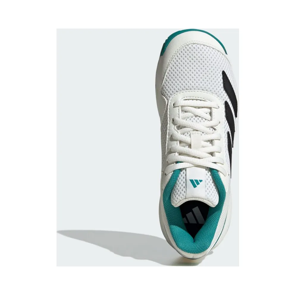 Adidas Courtflash Tennis Kids Cloud White / Pure Teal / Off White (JH5123)